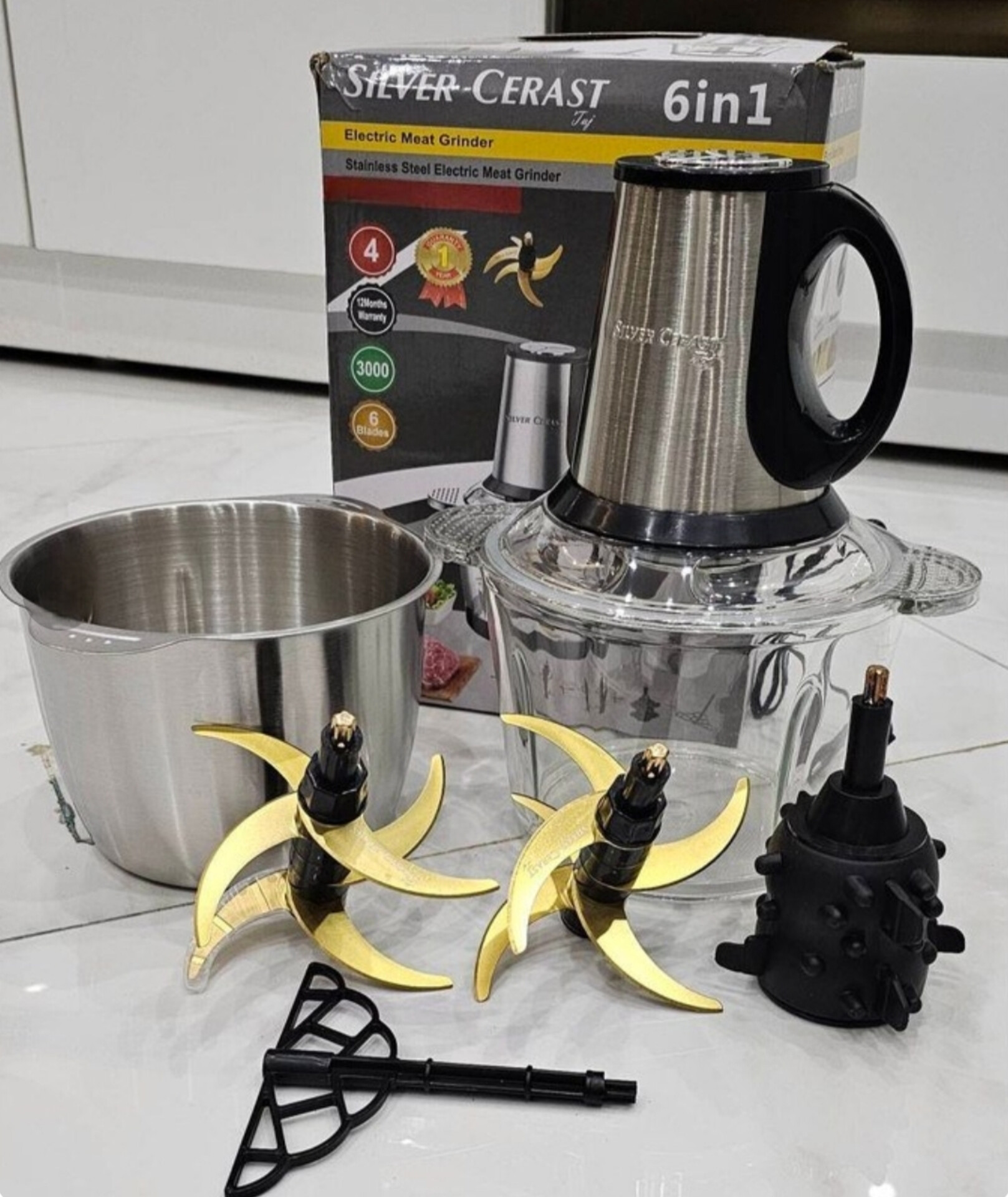 خردکن سیلور کرست مدل SC4030 ظرفیت ۴ لیتر