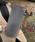 فلاسک دسته چوبی رنگی